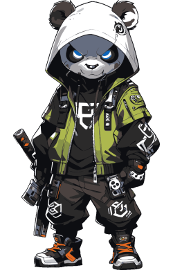 Pack Panda Badass